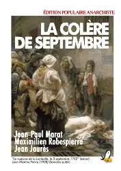 En couverture, l'extrait d'un tableau de Léon Faivre; le cadavre de la Lamballe, nu, allongé dans une rue avec des révolutionnaires autour d'elle.